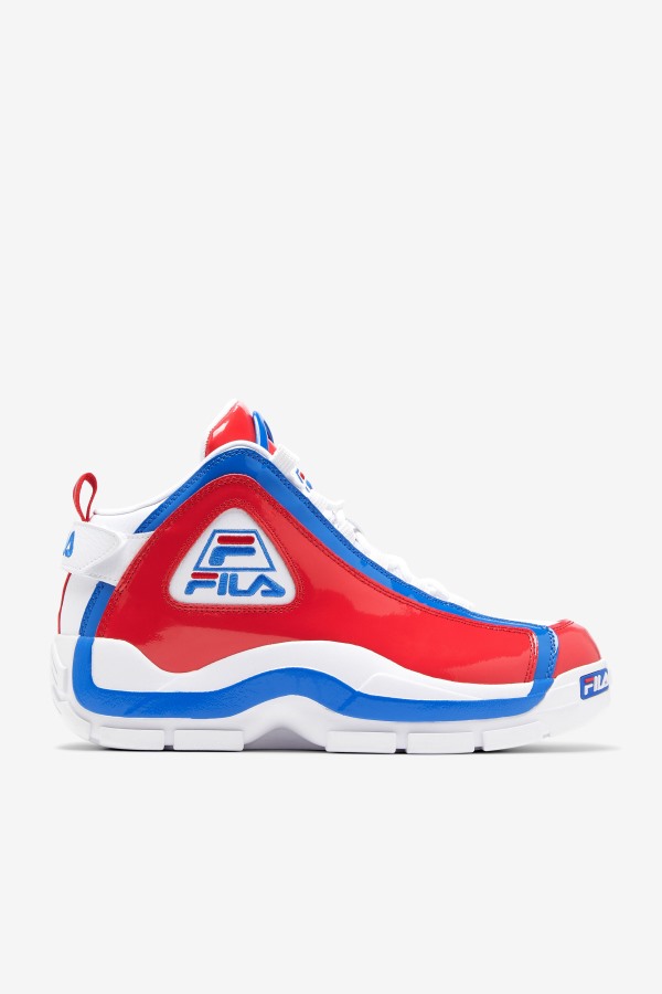 Men's Grant Hill 2 Fila Outlets White/Red/Blue