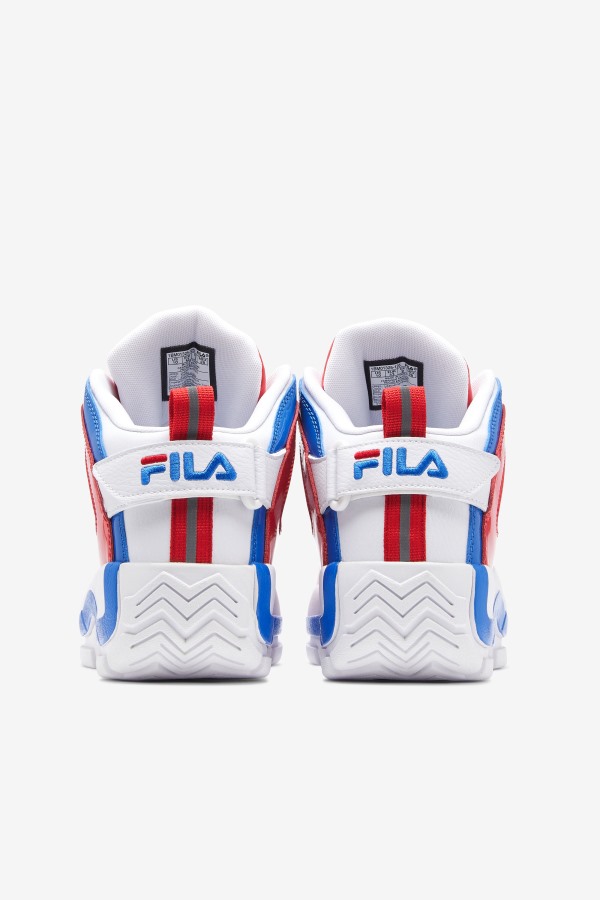 Men\'s Grant Hill 2 Fila Outlets White/Red/Blue