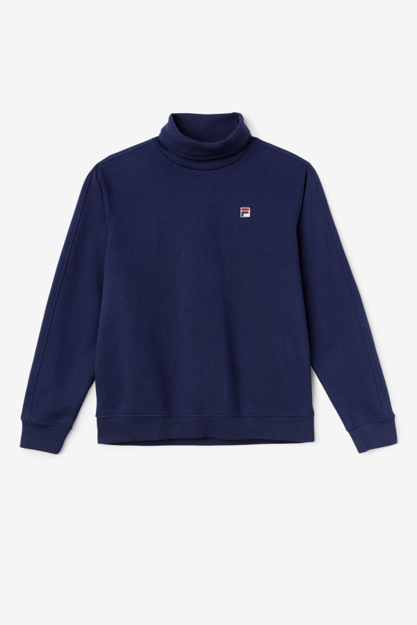 Noah Fleece Turtleneck Peacoat Fila Outlets