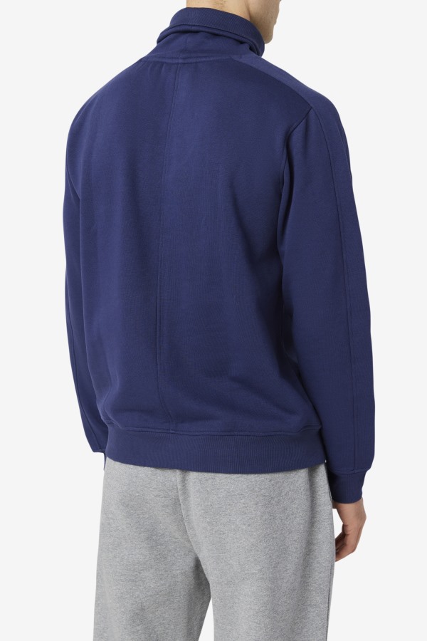 Noah Fleece Turtleneck Peacoat Fila Outlets