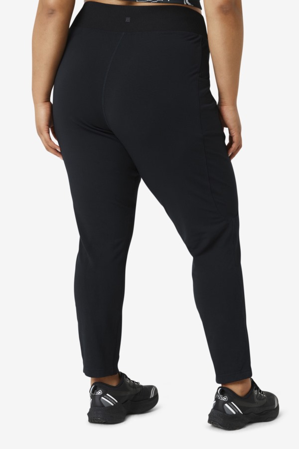 Black Fi-Lux Slim Leg Pant Fila Outlets
