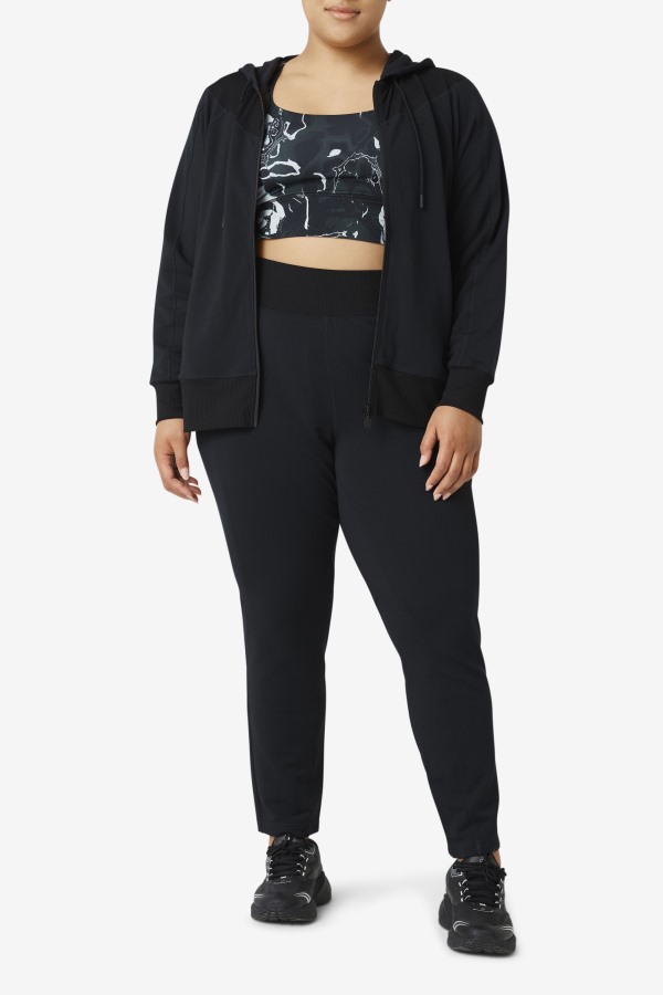 Black Fi-Lux Slim Leg Pant Fila Outlets