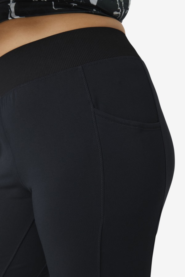 Black Fi-Lux Slim Leg Pant Fila Outlets