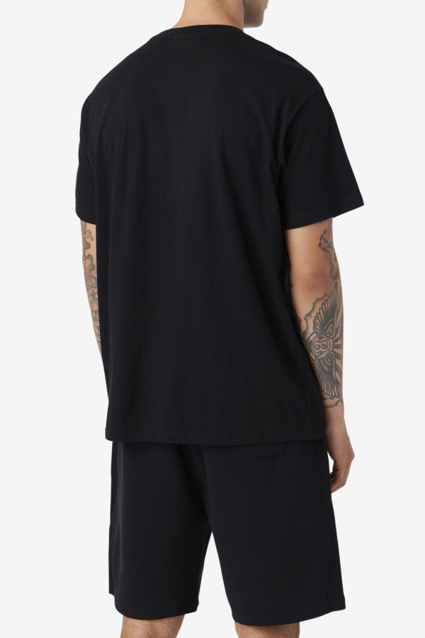 Cody Tee Black/Blue Spruce Fila Outlets