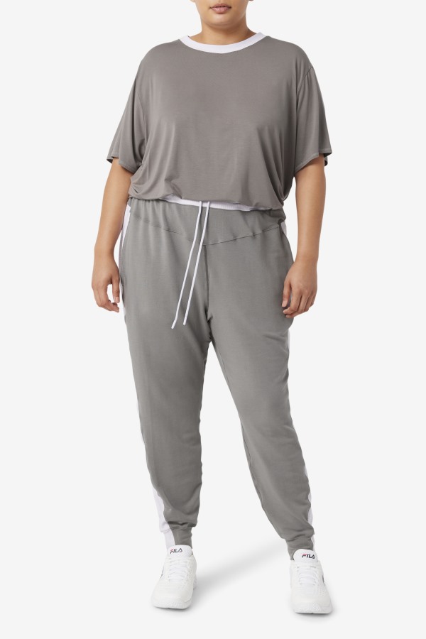 Fi-Lux Texture Jogger Fila Outlets Gargoyle/Lavender Blue