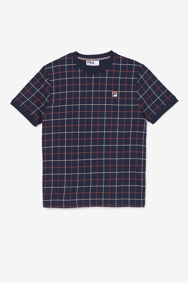 Casbian Crew Navy/Red/White Fila Outlets