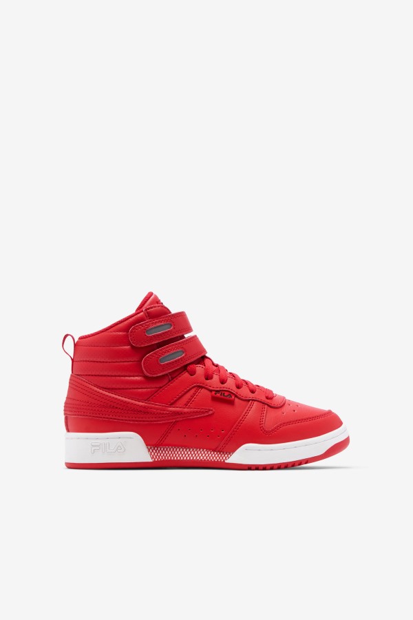 Big Kids' F-14 Red/White/Black Fila Outlets