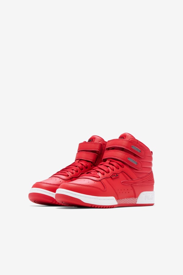 Big Kids\' F-14 Red/White/Black Fila Outlets