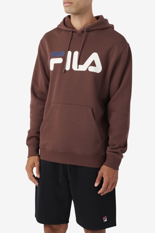 Brown Stone/Egret/Navy Fila Outlets Samari Hoodie