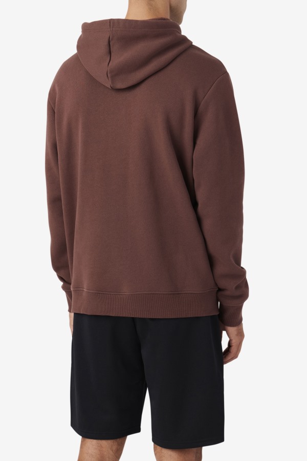 Brown Stone/Egret/Navy Fila Outlets Samari Hoodie