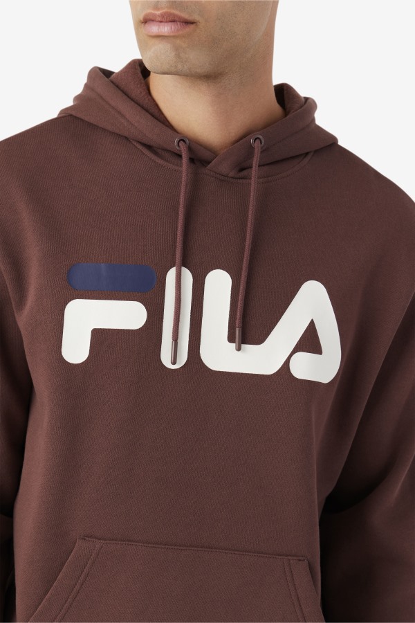 Brown Stone/Egret/Navy Fila Outlets Samari Hoodie