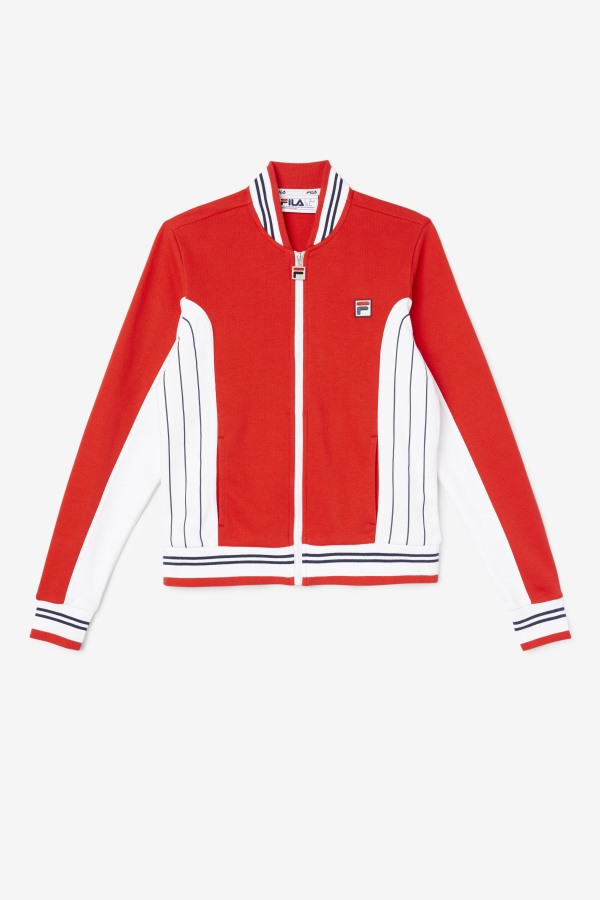 Fila Outlets Red/White/Navy settanta II jacket
