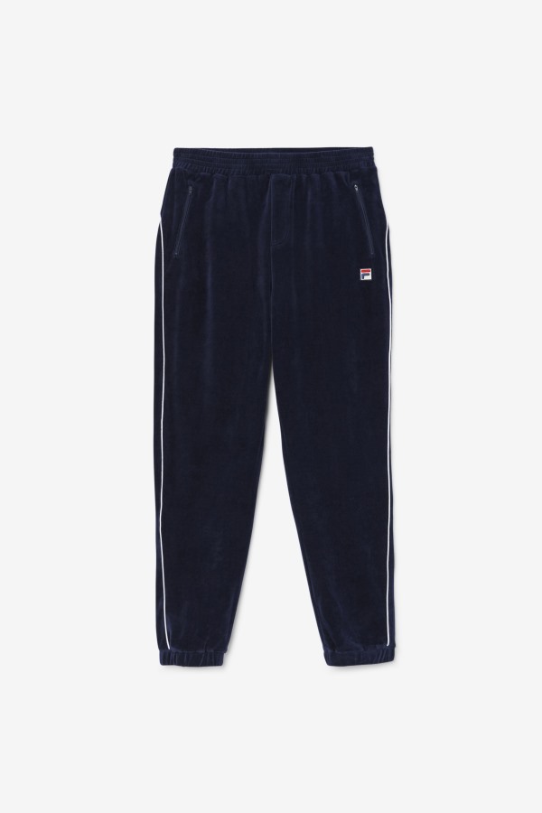 Lewis Velour Pant Navy/White Fila Outlets