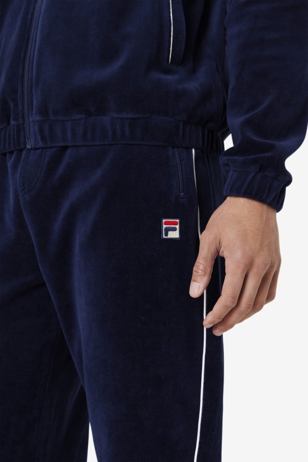 Lewis Velour Pant Navy/White Fila Outlets