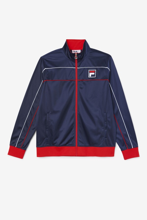 Fila Outlets Navy/Red/White Wayan Track Jacket