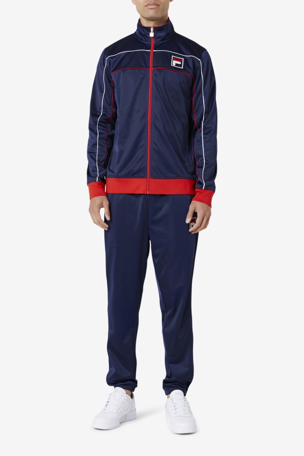 Fila Outlets Navy/Red/White Wayan Track Jacket
