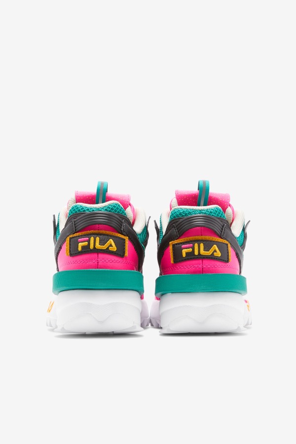Women\'s Disruptor 2 EXP Fila Outlets Pink Glow/Gold/Gardenia