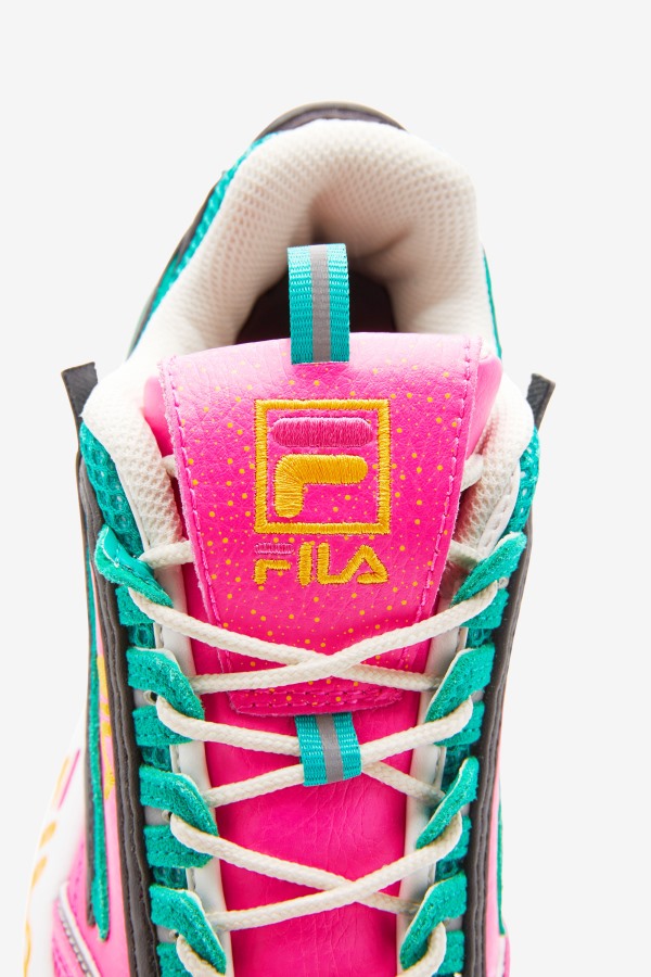 Women\'s Disruptor 2 EXP Fila Outlets Pink Glow/Gold/Gardenia