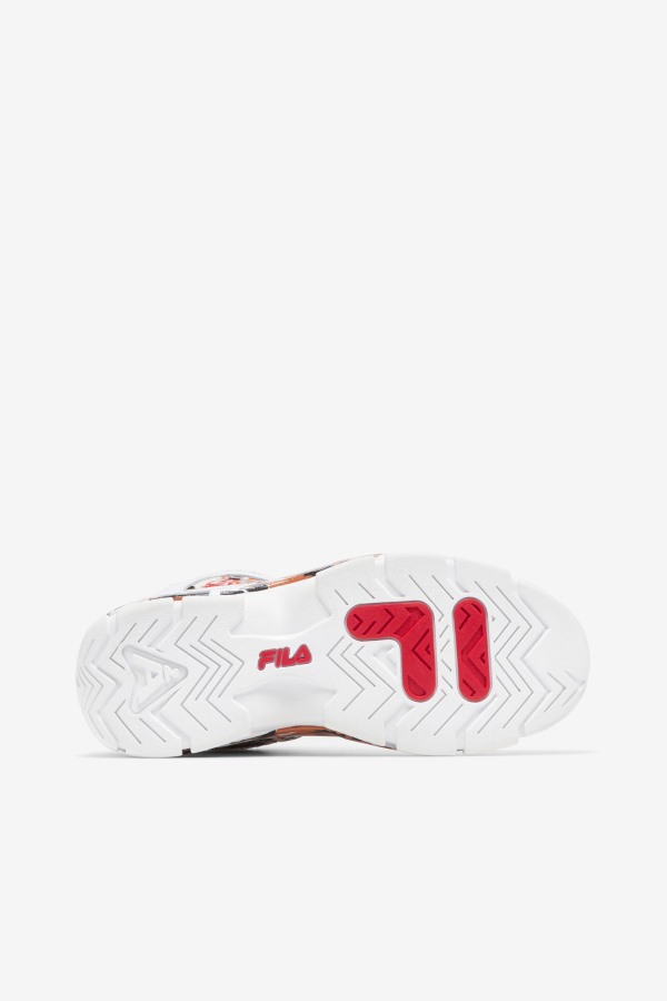 White/Red Fila Outlets Women\'s Grant Hill 2