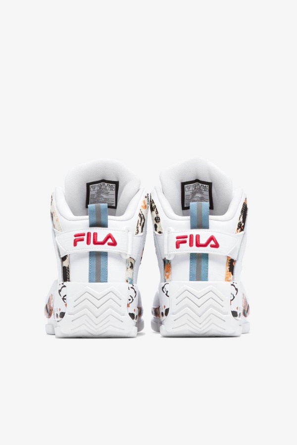 White/Red Fila Outlets Women\'s Grant Hill 2