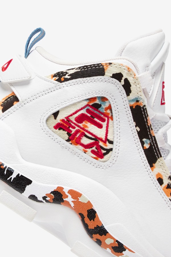 White/Red Fila Outlets Women\'s Grant Hill 2