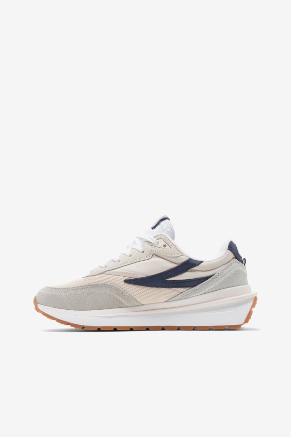 Bleached Sand/Navy/White Fila Outlets Women\'s Renno