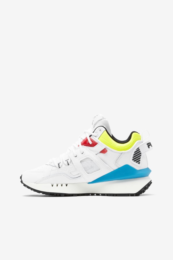 White/Black/Red Fila Outlets Women\'s Spectra