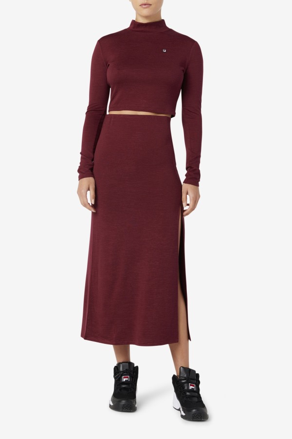 Tawny Port Londyn Midi Skirt Fila Outlets