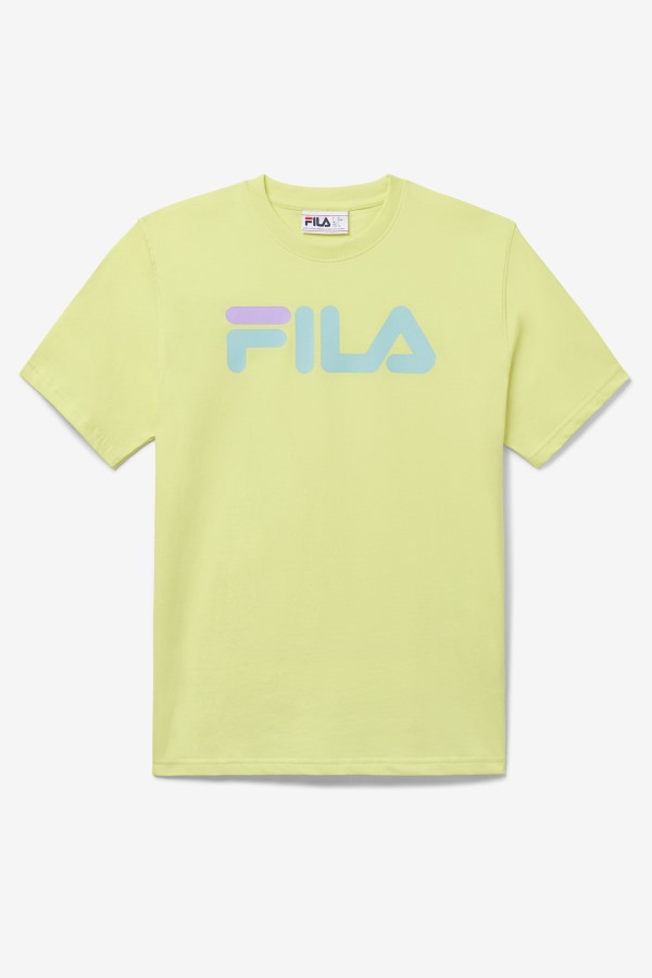 Men's Eagle Tee Pale Lime Yellow Fila Outlets