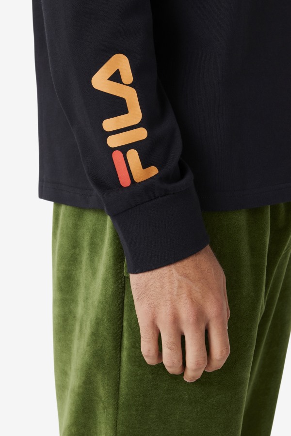 Black Fila Outlets Fila x Paterson Long Sleeve Tee