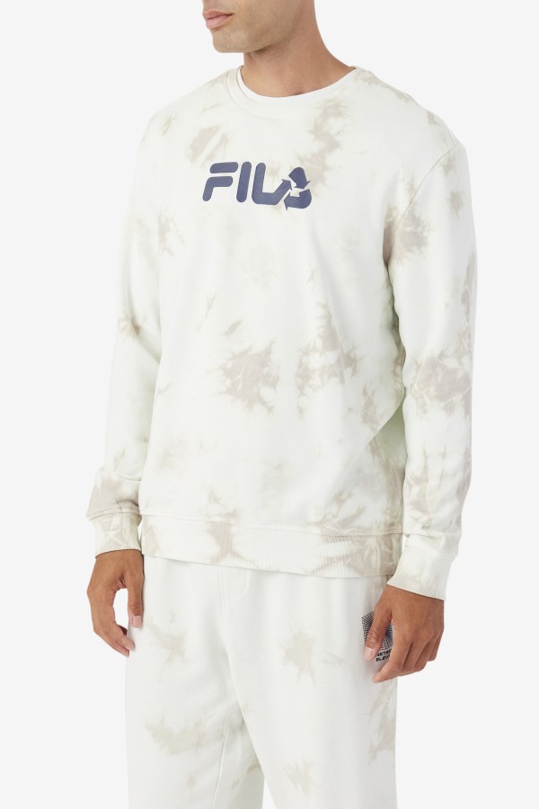 Fila Outlets Stone/Navy Uplee Crew