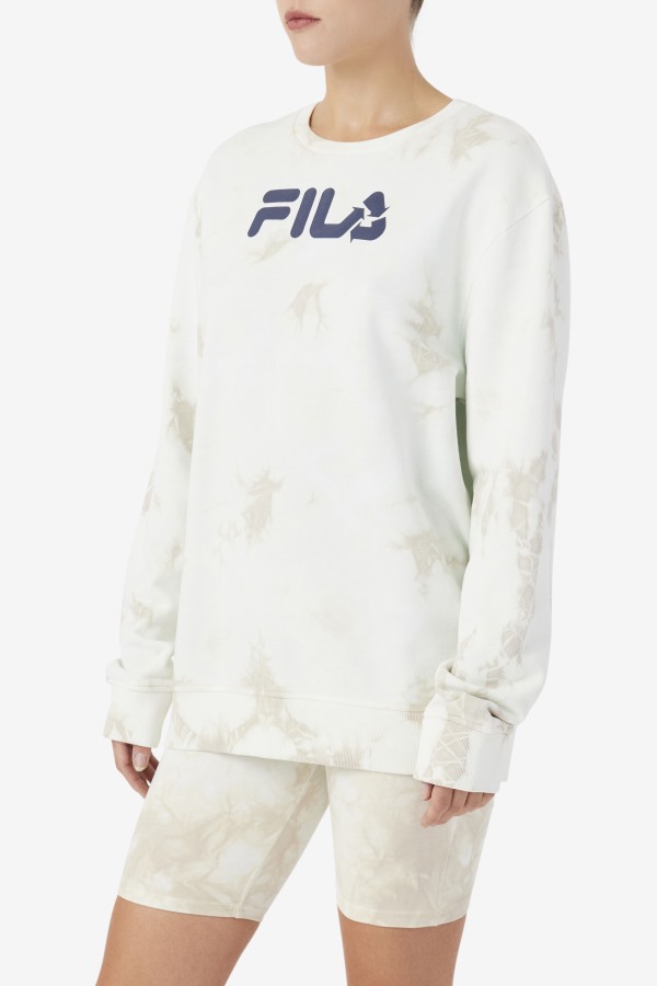 Fila Outlets Stone/Navy Uplee Crew