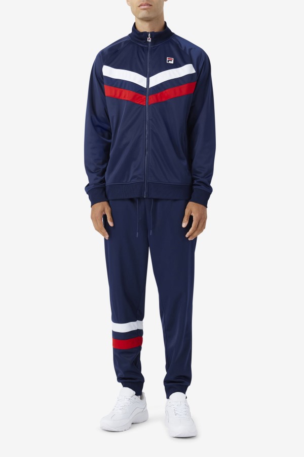 Fila Outlets Navy/Red/White Jaya Track Pant