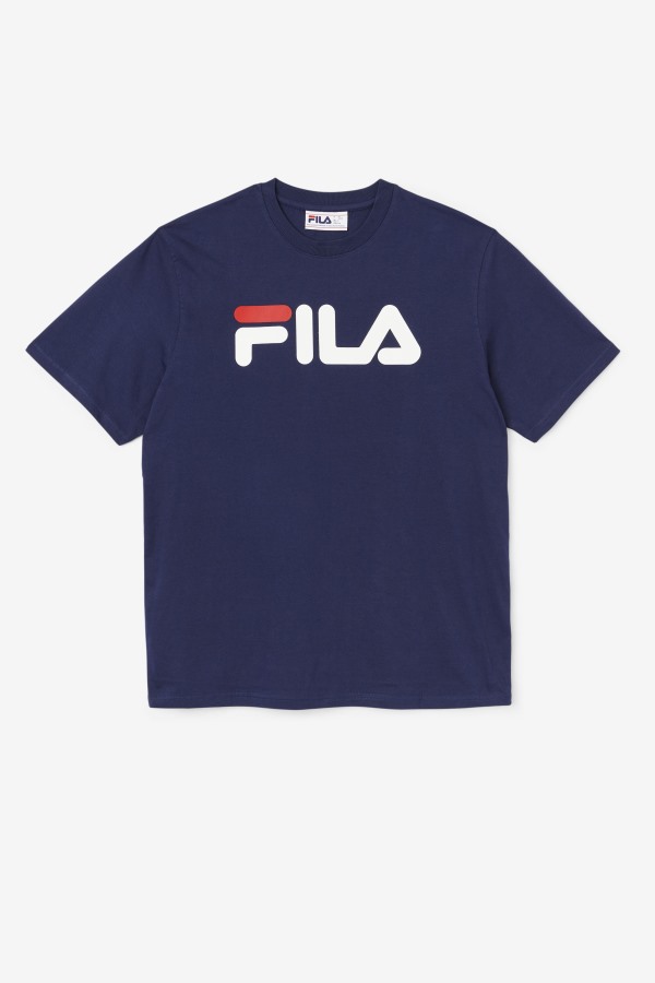 Fila Outlets Men's Eagle Tee Peacoat/White/Chinese Red