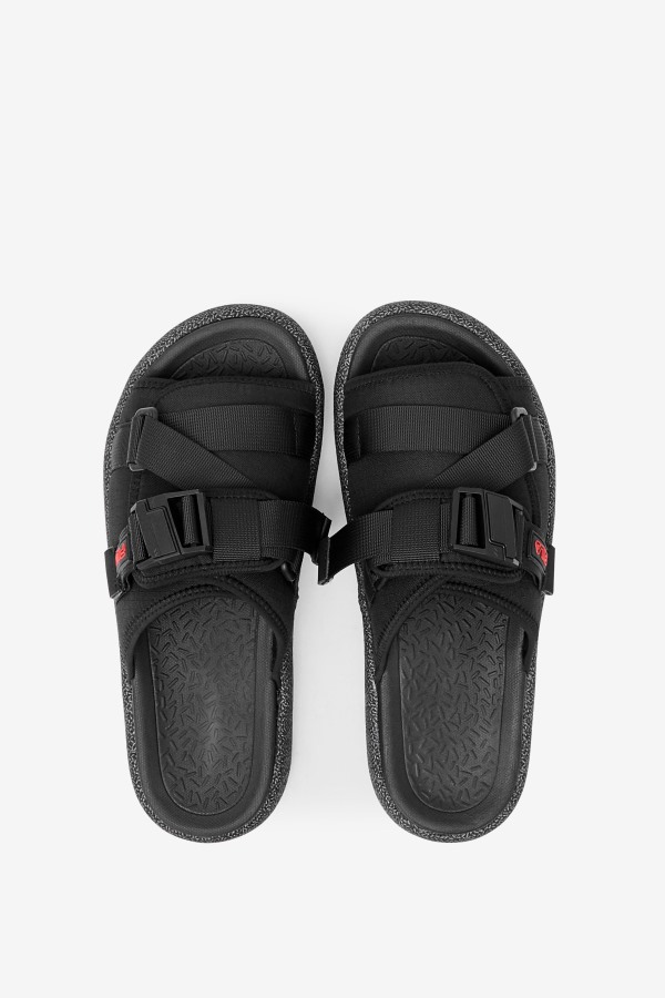 Fila Outlets Men\'s Atlas Slide Black/Red