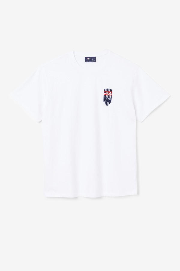White 2Pac Patch Tee Fila Outlets