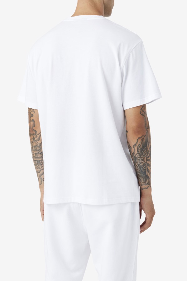White 2Pac Patch Tee Fila Outlets