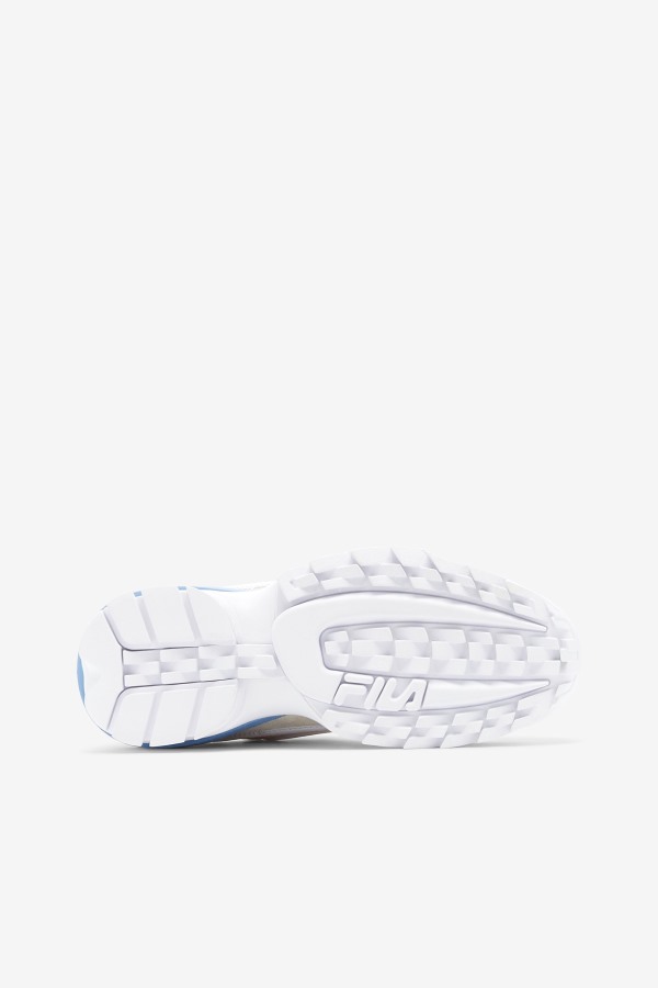 White/Dusk Blue/Jasmine Green Fila Outlets Women\'s Disruptor 2 EXP