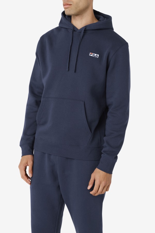 Navy/White Fila Outlets Algot Hoodie