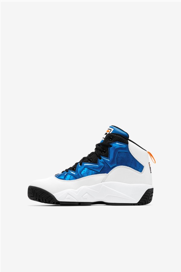 White/Blue/Orange Fila Outlets Big Kids\' Mb Night Walk
