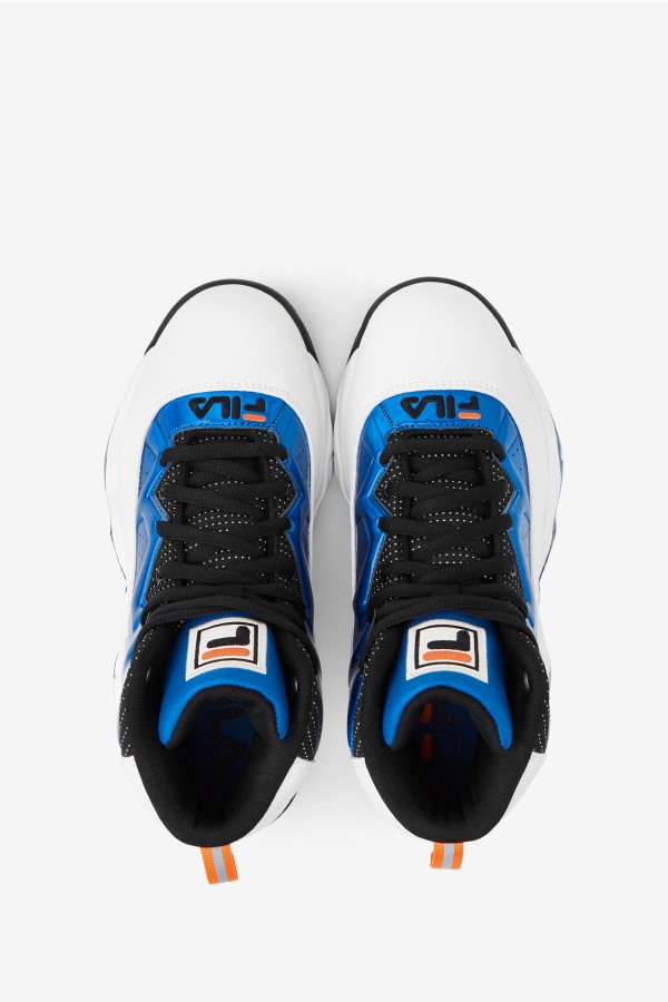 White/Blue/Orange Fila Outlets Big Kids\' Mb Night Walk