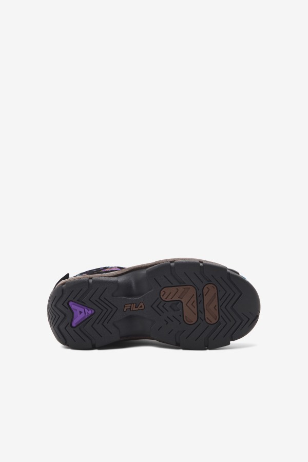 Fila Outlets Little Kids\' Grant Hill 2 Outdoor Black/Pinecone/Purple