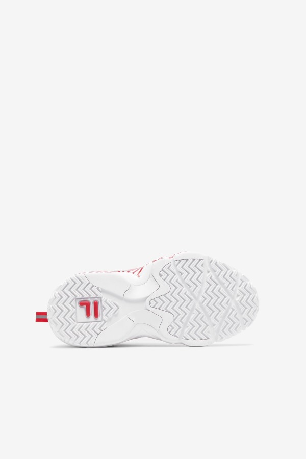 Big Kids\' MB Red/White Fila Outlets