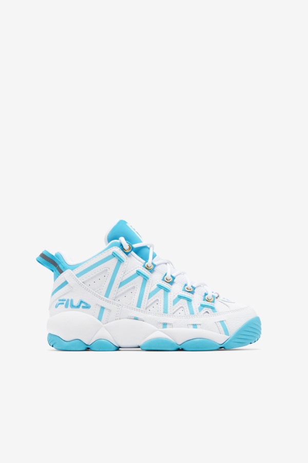 Fila Outlets White/Bluefish Little Kids' Stackhouse