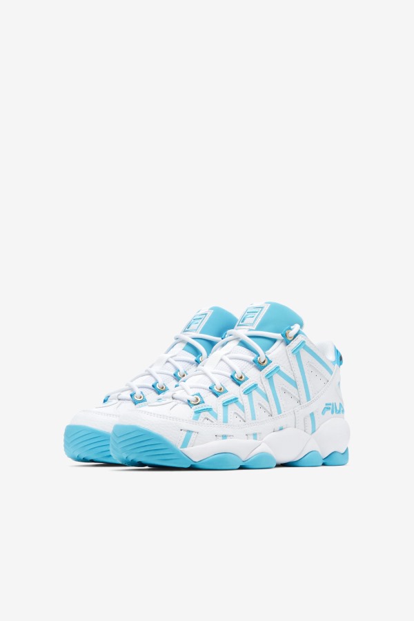 Fila Outlets White/Bluefish Little Kids\' Stackhouse