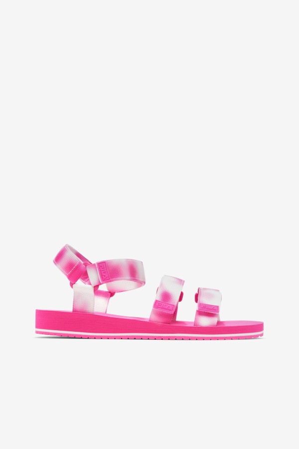 Multi/Pink Glo/White Fila Outlets Women's Drifter Ts Tie Dye