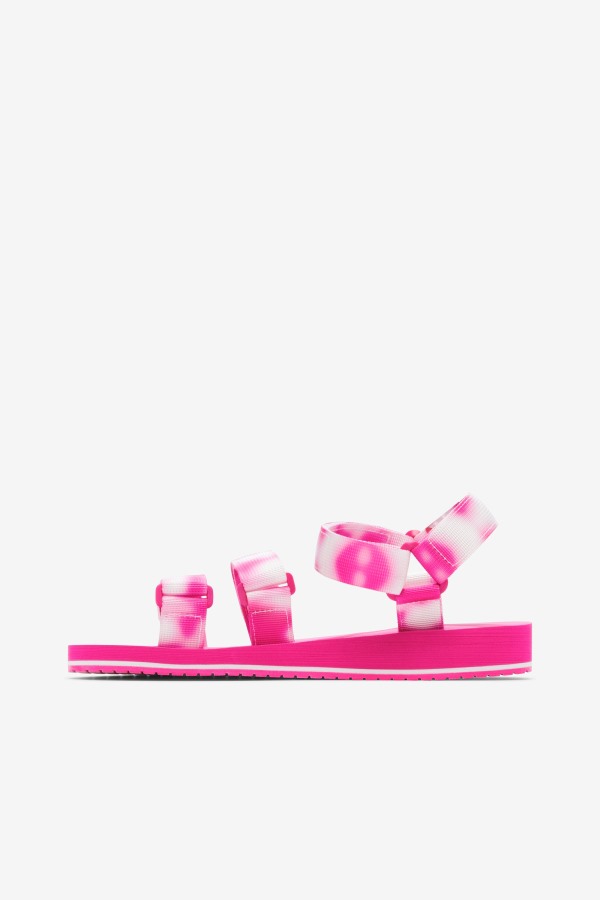 Multi/Pink Glo/White Fila Outlets Women\'s Drifter Ts Tie Dye