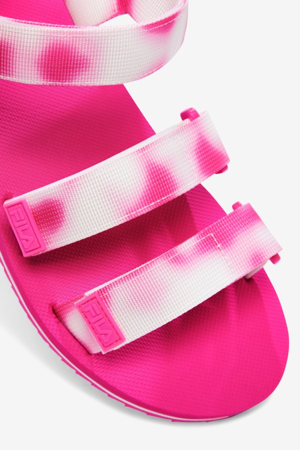 Multi/Pink Glo/White Fila Outlets Women\'s Drifter Ts Tie Dye