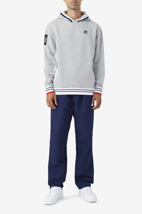 Fila Outlets Bevans Park Hoodie Heather Grey