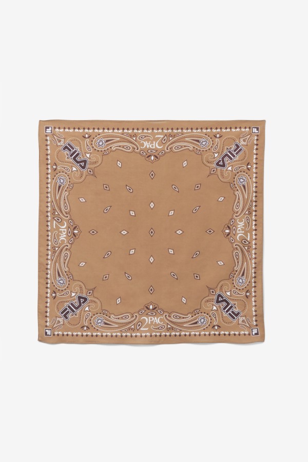 2Pac Bandana Tobacco Brown Fila Outlets